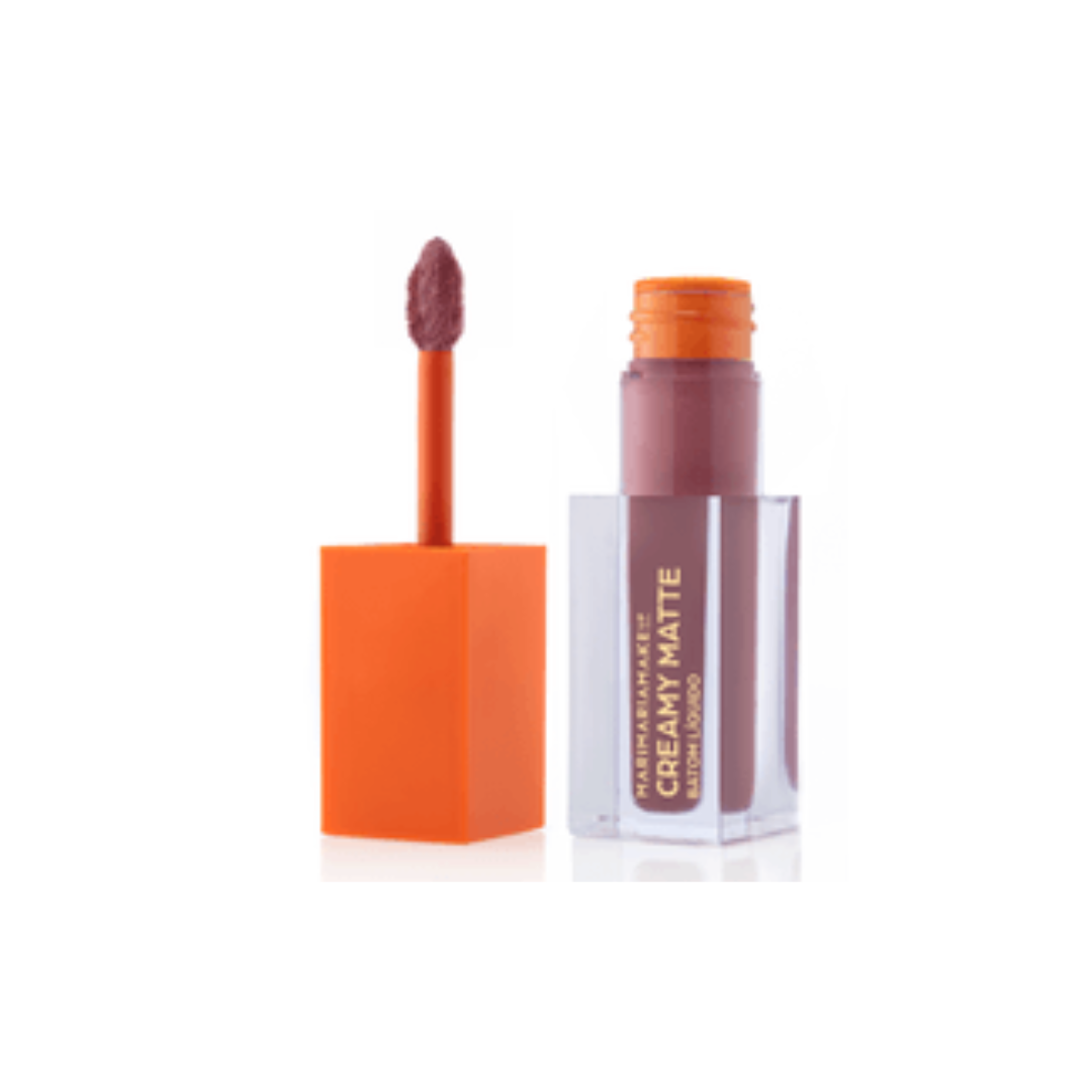 Batom Liquido Creamy Matte - Rose Nude  Mari Maria Makeup