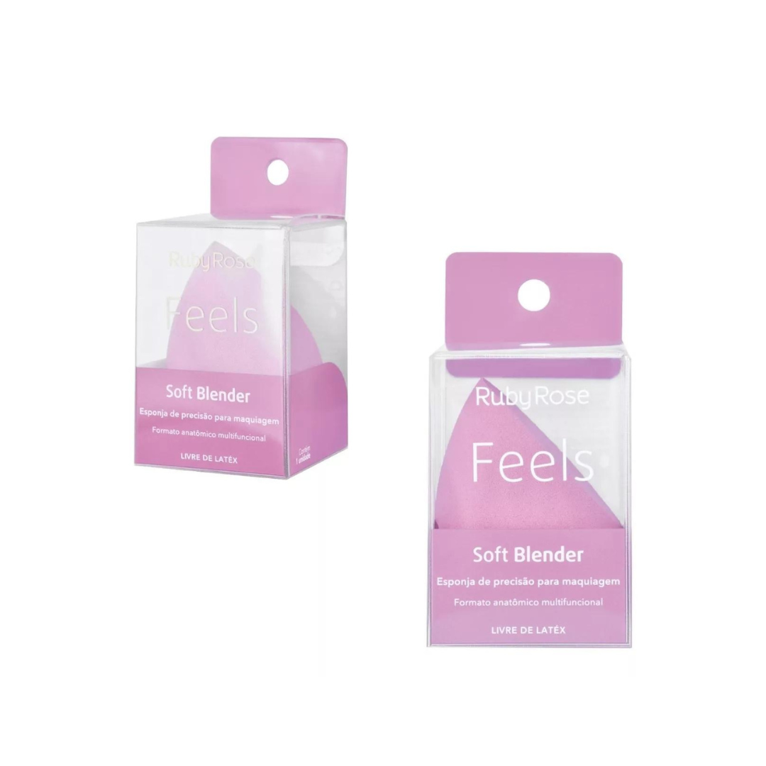Esponja De Maquiagem Feels Soft Blender - Ruby Rose