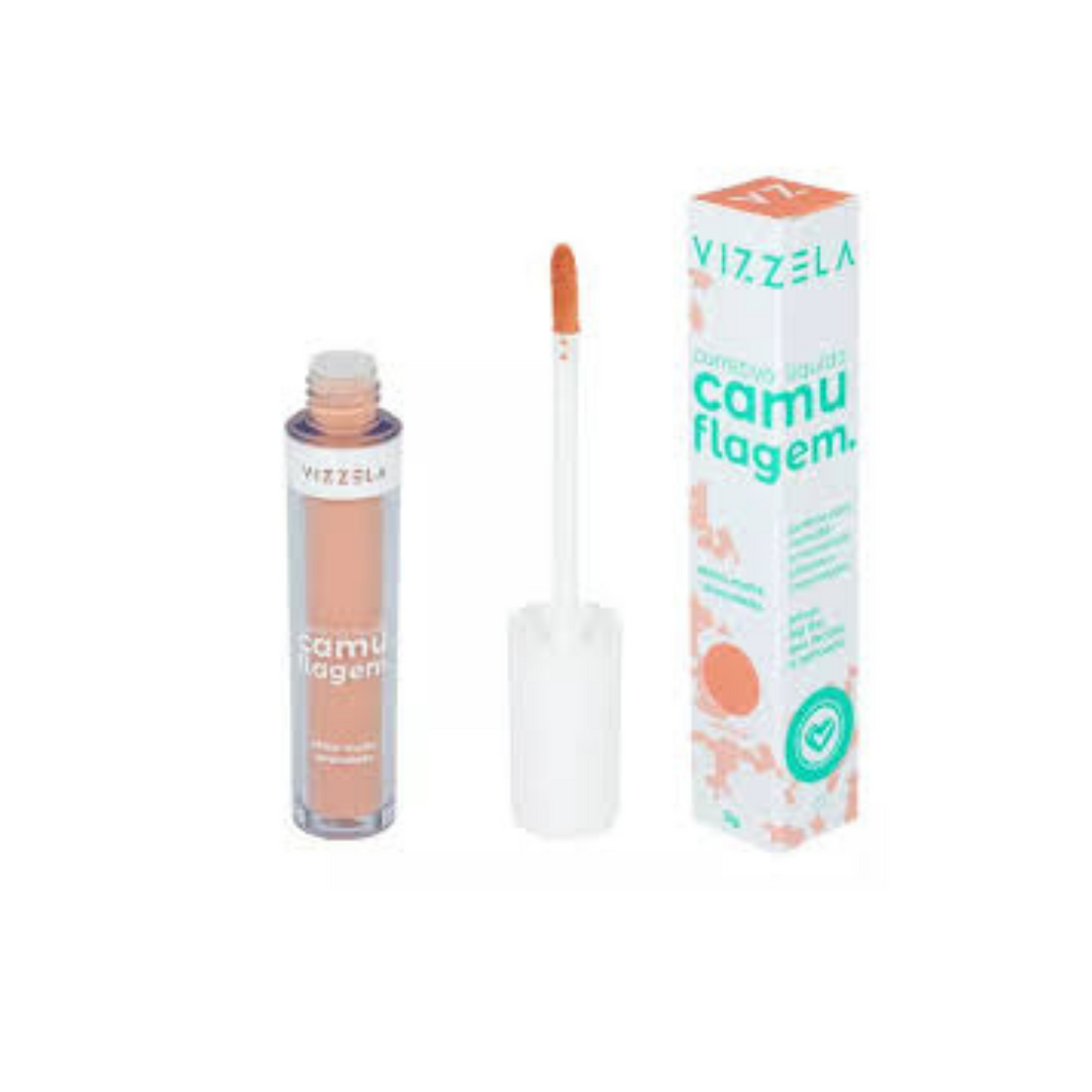 Corretivo Camuflagem – Salmão - Vizzela