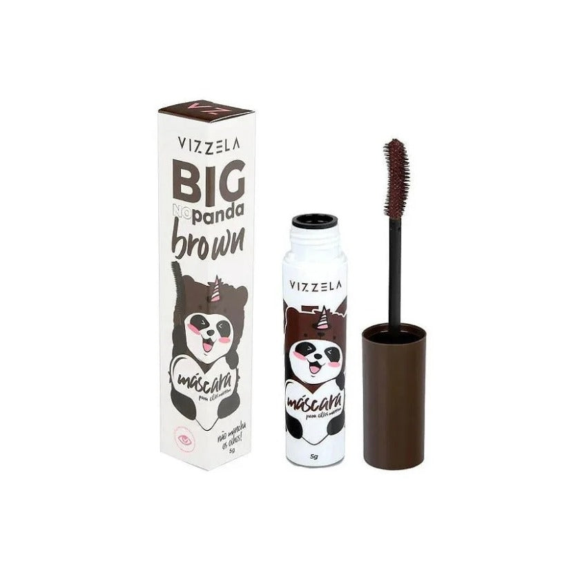 Máscara para Cílios Big no Panda BROWN - Vizzela